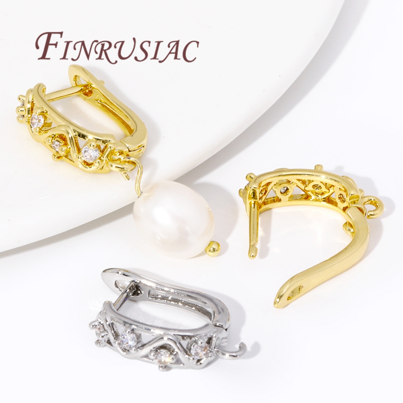 18K Gold Plated Earwires Faste - Jewelry Making Articles reseña y precio
