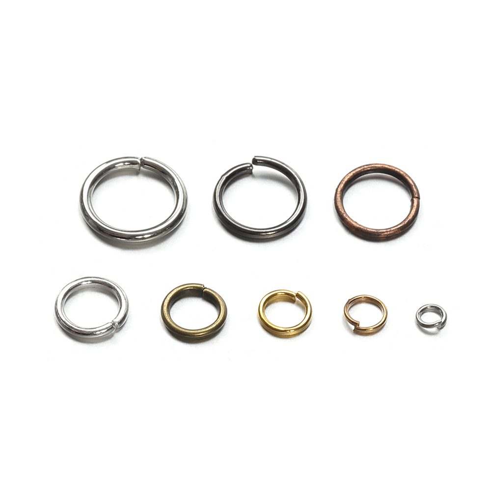200pcs 3/4/5/6/7/8/10/12mm Met - Jewelry Making Kit For Beginners reseña y precio