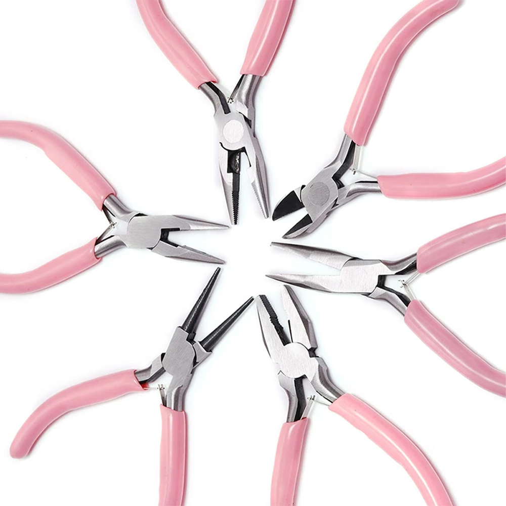 Round Diagonal Bent Needle Nos - Jewelry Making In La reseña y precio