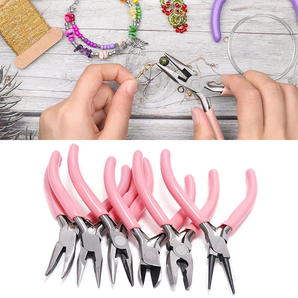 Round Diagonal Bent Needle Nos - Jewelry Making In La reseña y precio