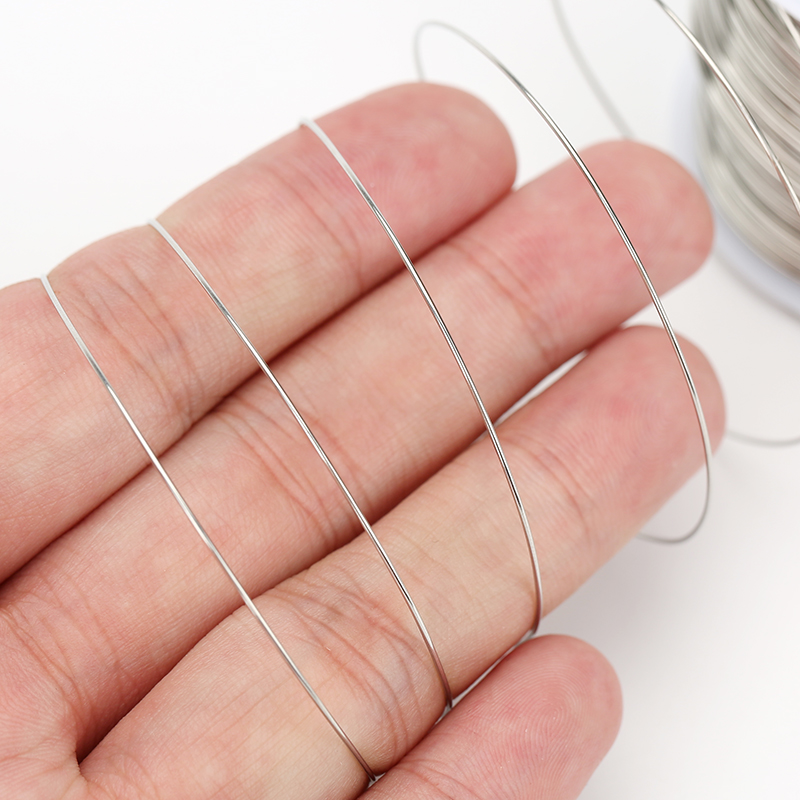 1roll Stainless Steel 0.2 0.3  - Jewelry Making Thread reseña y precio