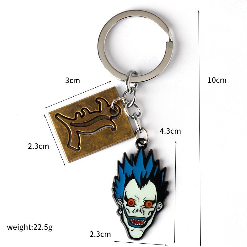 Anime Death Note Keychain Doub - Jewelry Making Journal reseña y precio