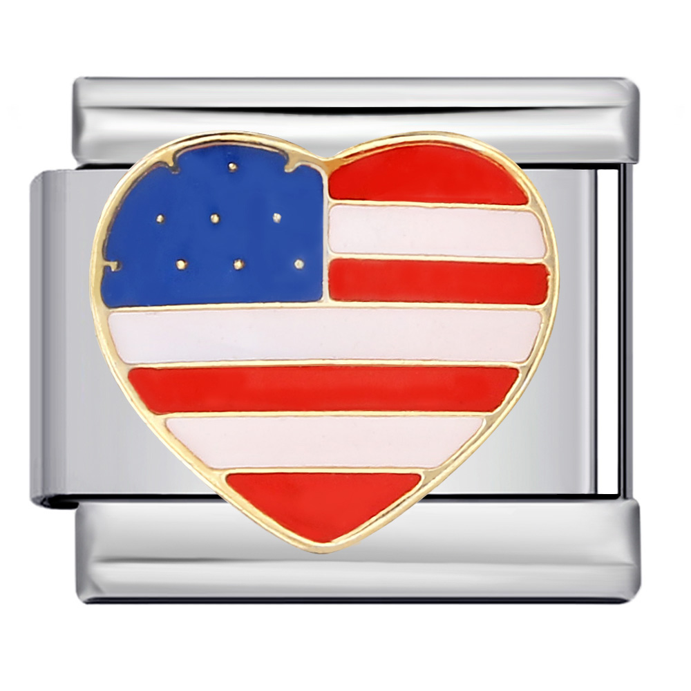 New Fashion USA America LA Cha - Jewelry Making In La reseña y precio