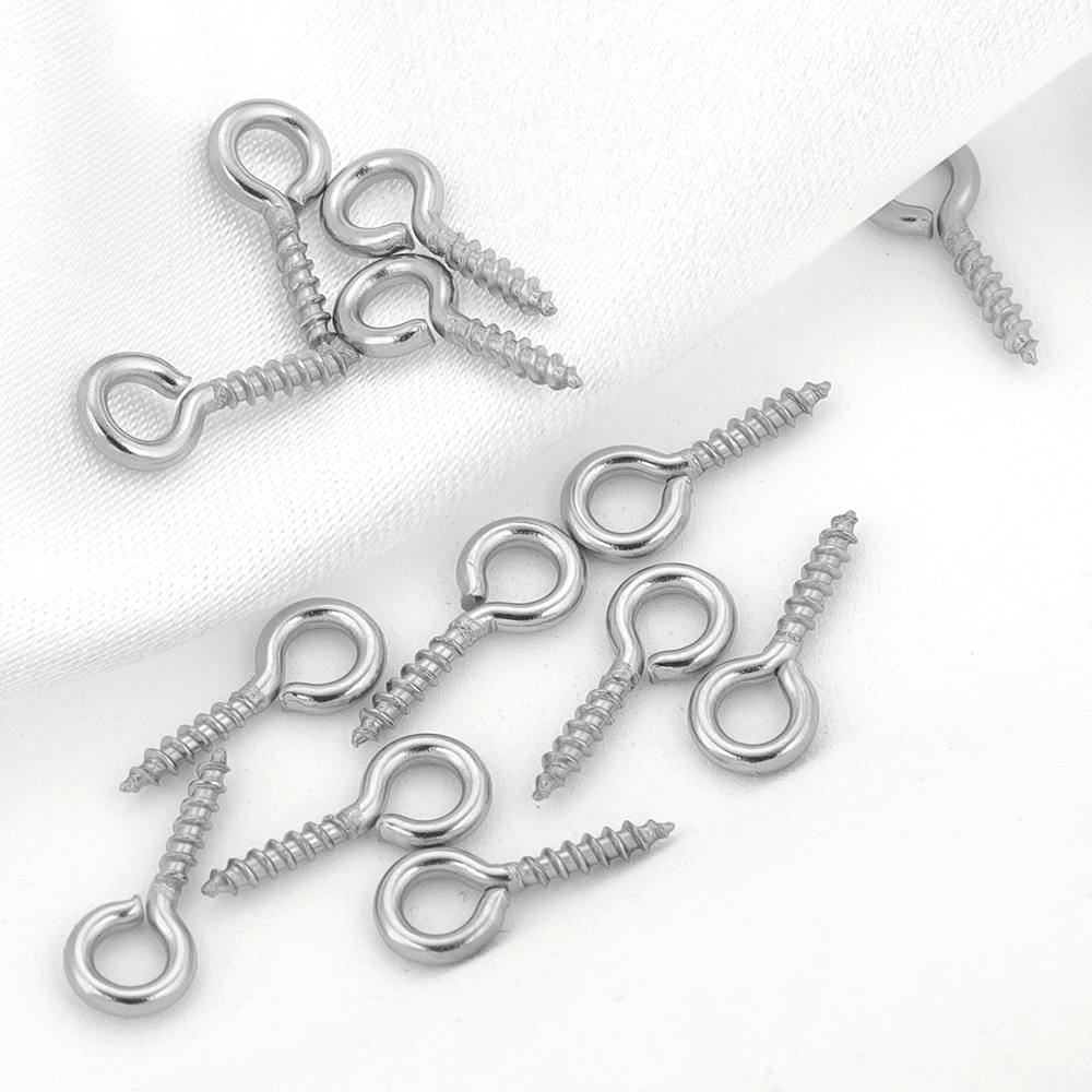 100pcs/lot Stainless Steel Min - Jewelry Making Articles reseña y precio