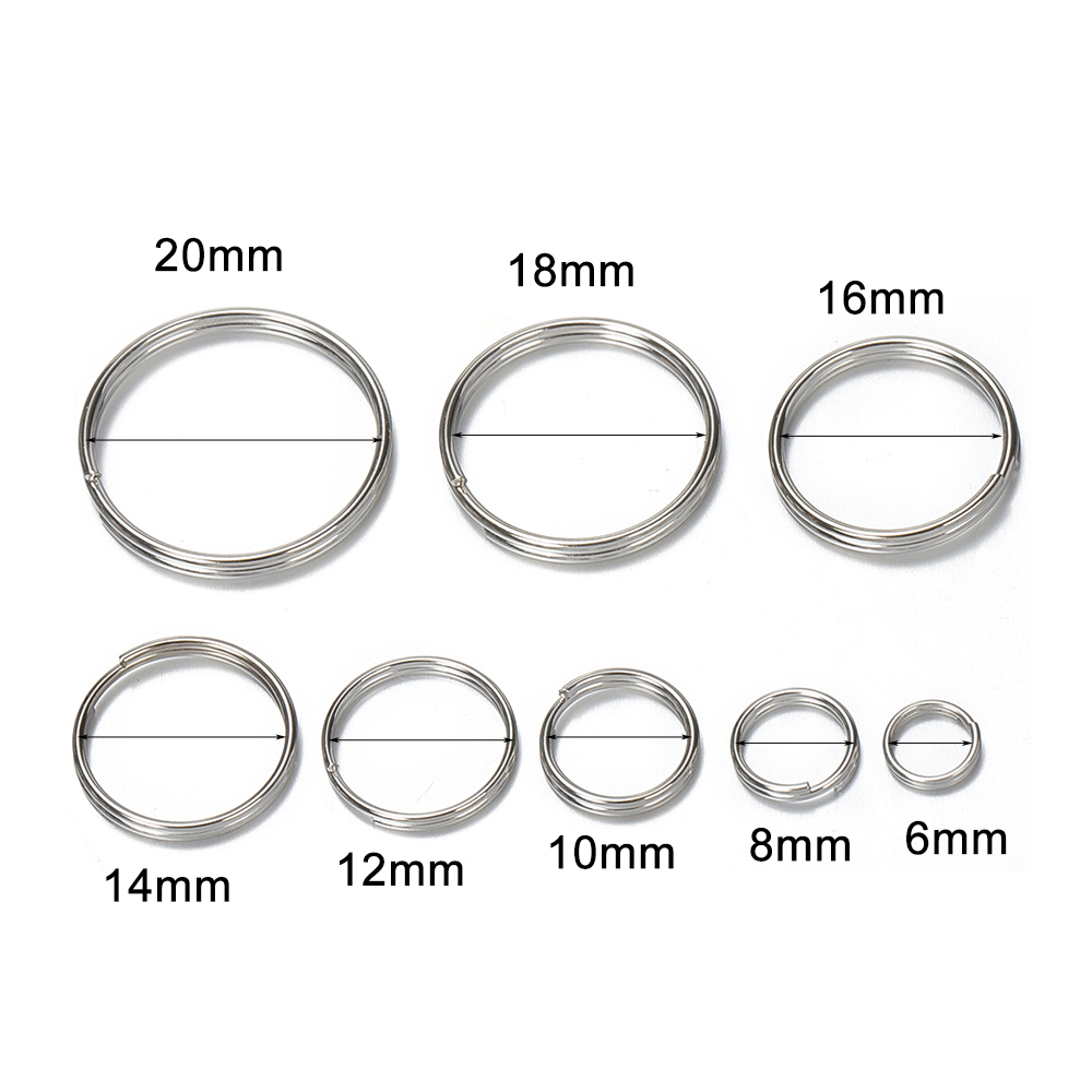 50pcs 6/8/10/12/14/16/18/20mm  - Jewelry Making Kit For Beginners reseña y precio