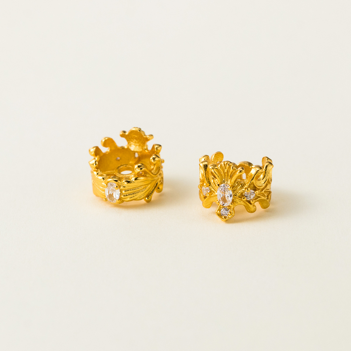 925 Sterling Silver Crown Spac - Jewelry Making In La reseña y precio