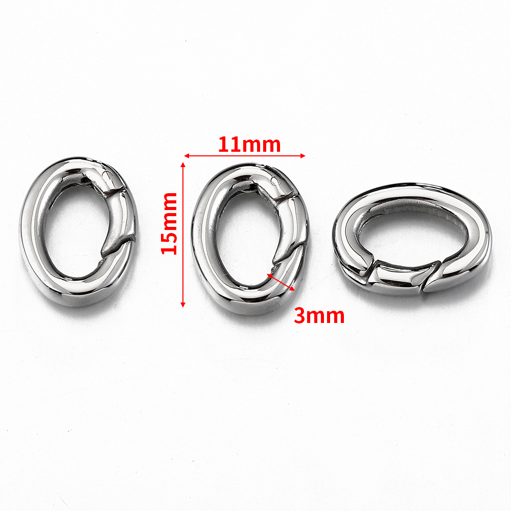 2pcs/1pc Stainless Steel Sprin - Jewelry Making Kit For Beginners reseña y precio