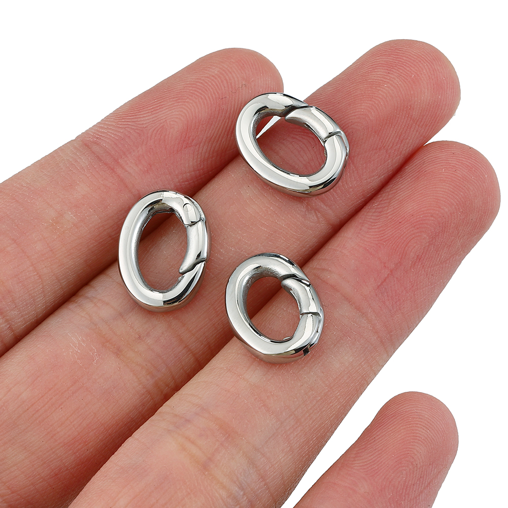 2pcs/1pc Stainless Steel Sprin - Jewelry Making Kit For Beginners reseña y precio