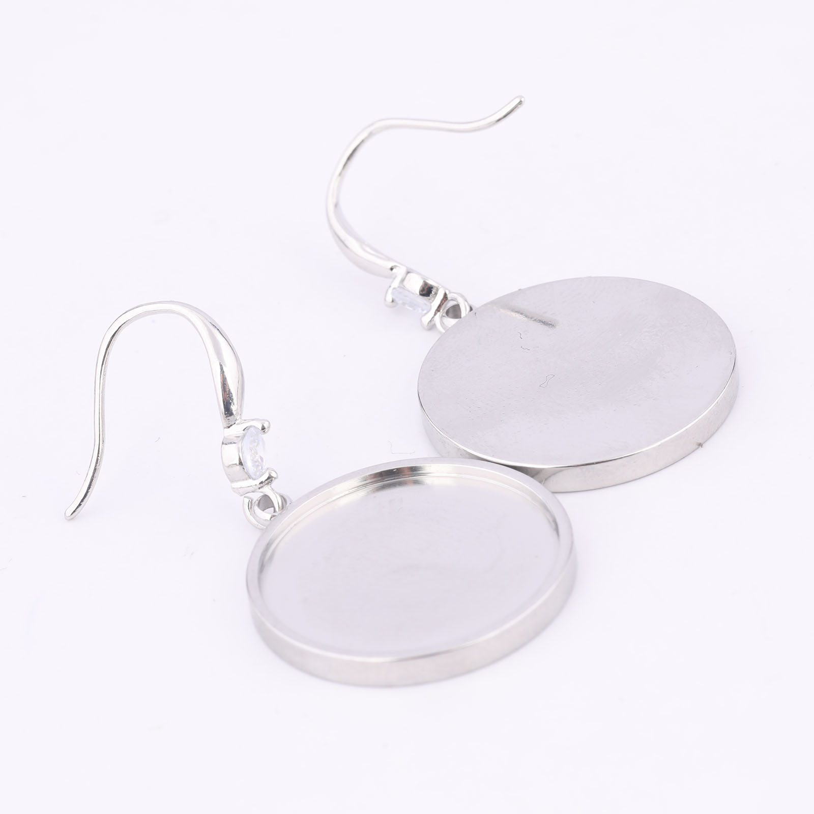 6pcs Stainless Steel Fit 20mm  - Jewelry Making Stones reseña y precio