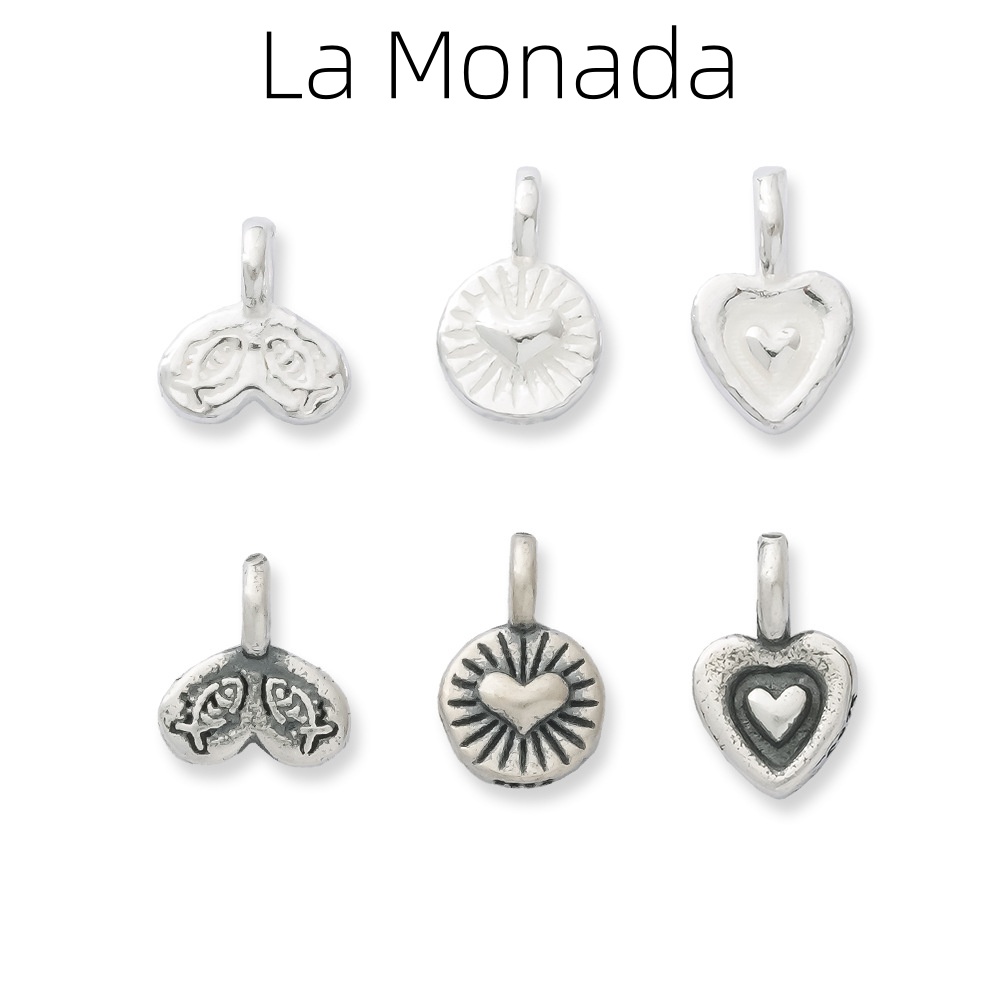 925 Sterling Silver Heart & Fi - Jewelry Making In La reseña y precio