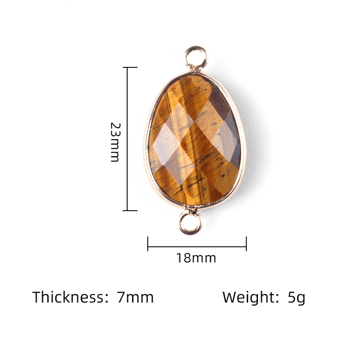 10pcs Natural Stone Pendant Co - Jewelry Making Stones reseña y precio