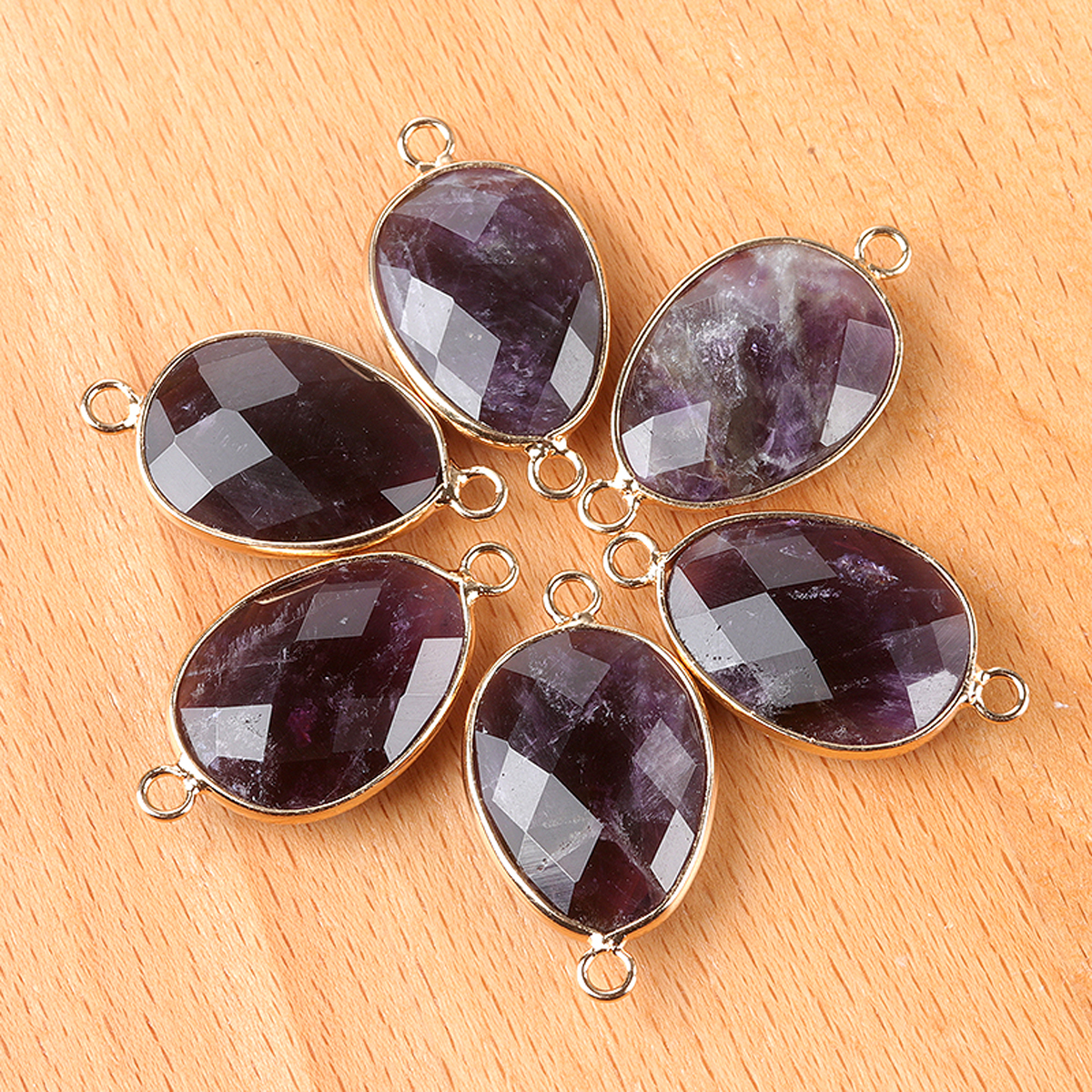 10pcs Natural Stone Pendant Co - Jewelry Making Stones reseña y precio