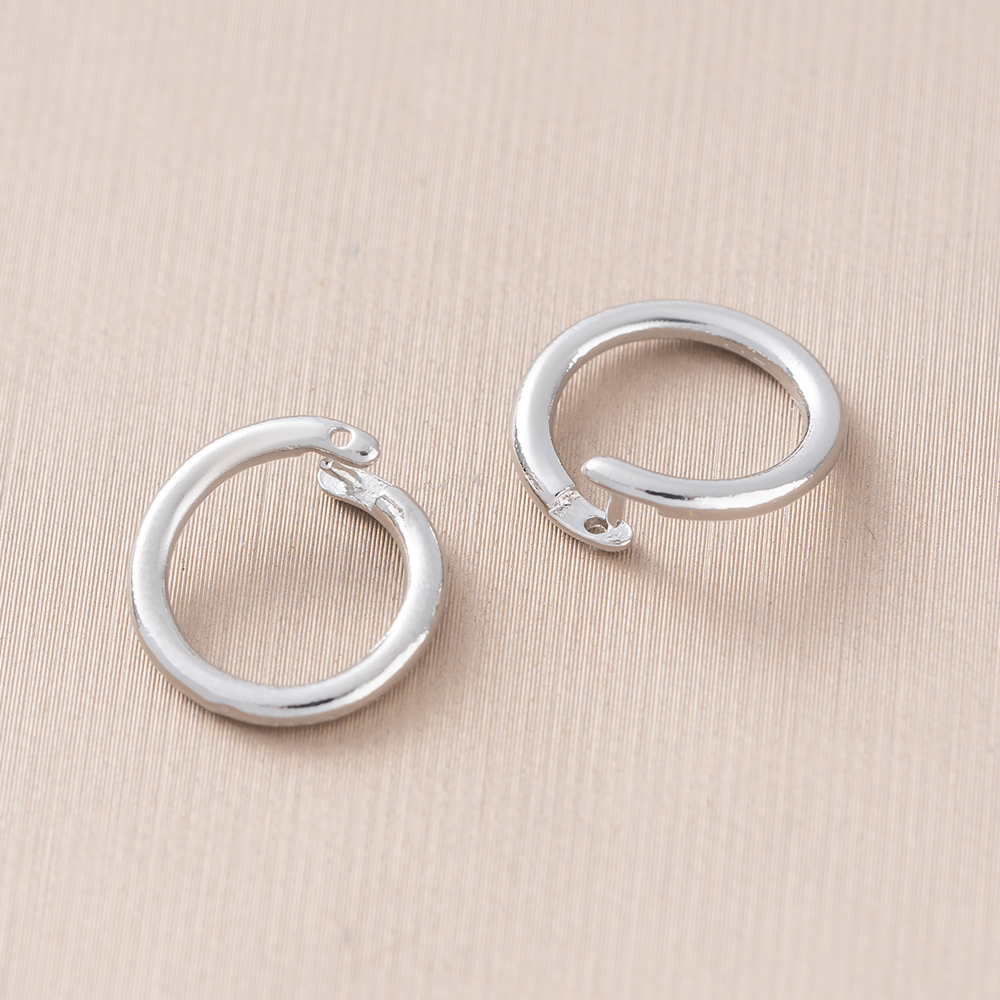 10pcs 18K Gold Plated Brass Lo - Jewelry Making Hoops reseña y precio
