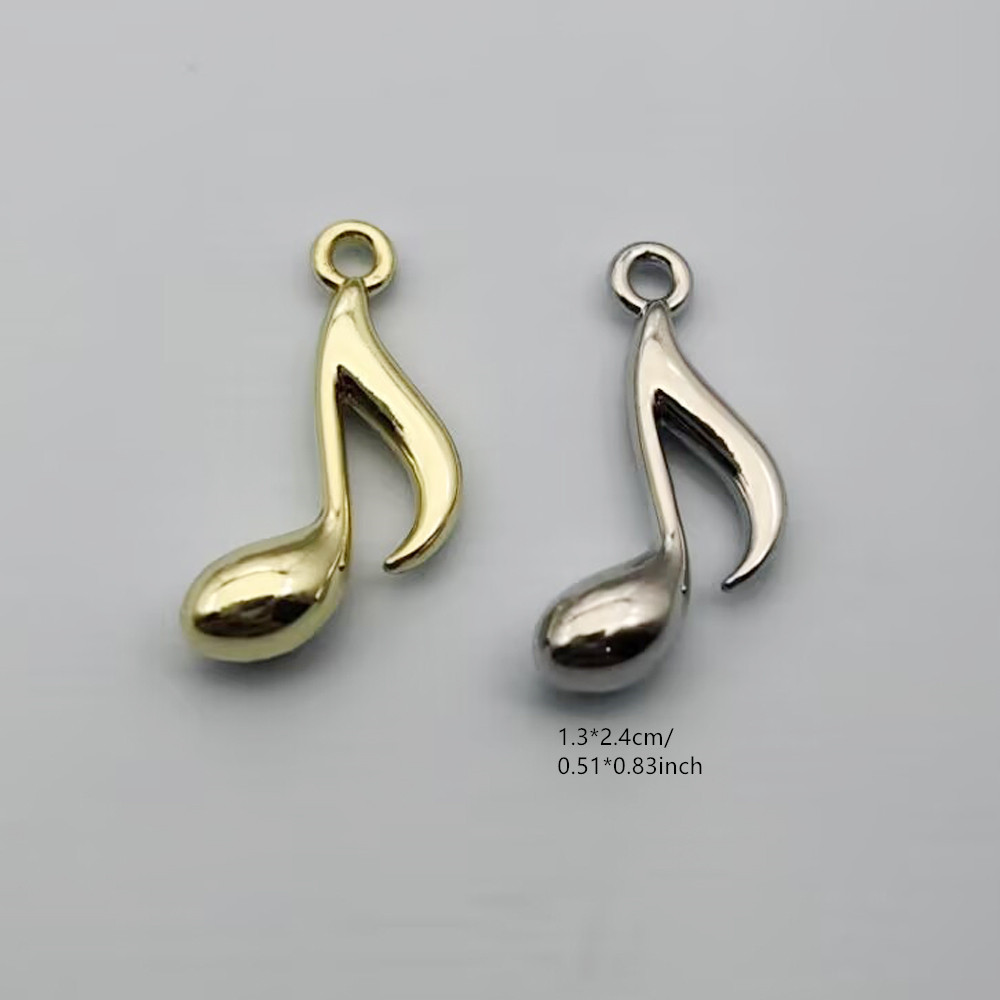 10pcs Music Note Charm for Jew - Jewelry Making Notes reseña y precio