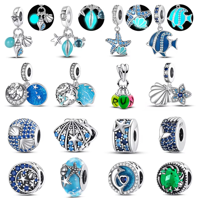 925 Sterling Silver Ocean Glow - Jewelry Making In La reseña y precio