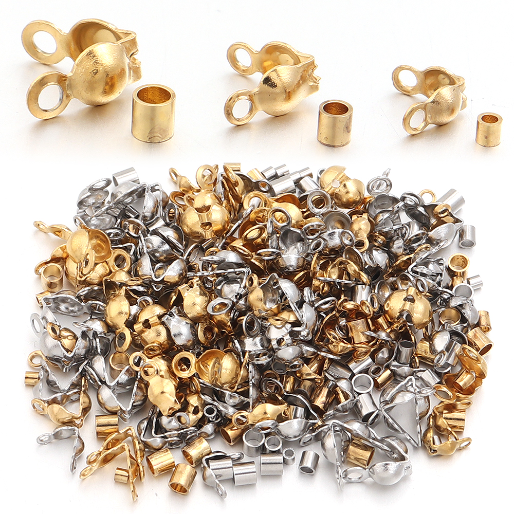 40-200pcs Stainless Steel Conn - Jewelry Making Kit For Beginners reseña y precio