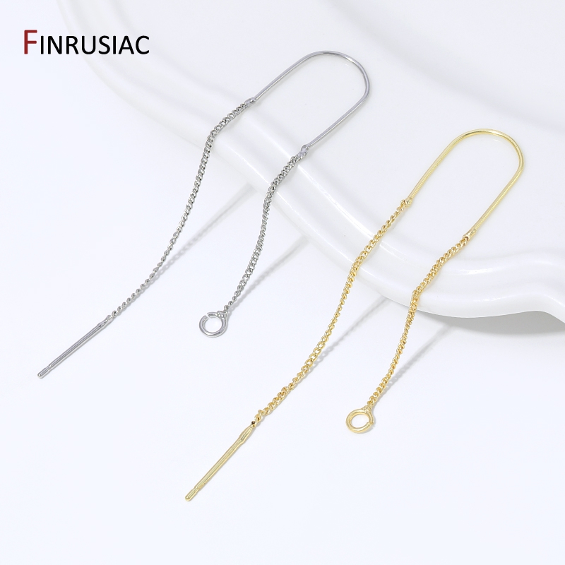 18K Gold Plated Brass Long Tas - Jewelry Making Thread reseña y precio