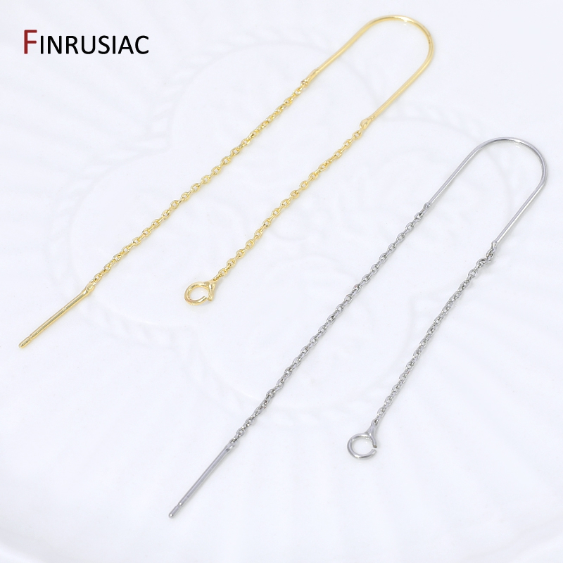 18K Gold Plated Brass Long Tas - Jewelry Making Thread reseña y precio