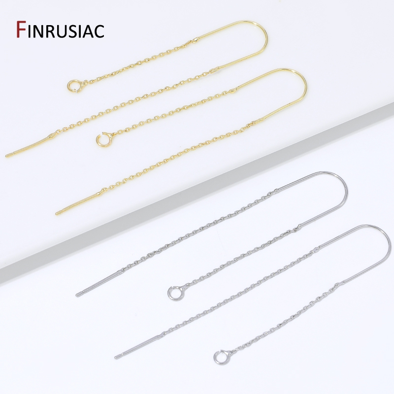 18K Gold Plated Brass Long Tas - Jewelry Making Thread reseña y precio