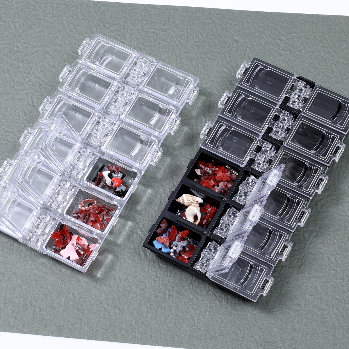 12 Grids Empty Nail Accessorie - Jewelry Making Workshops reseña y precio