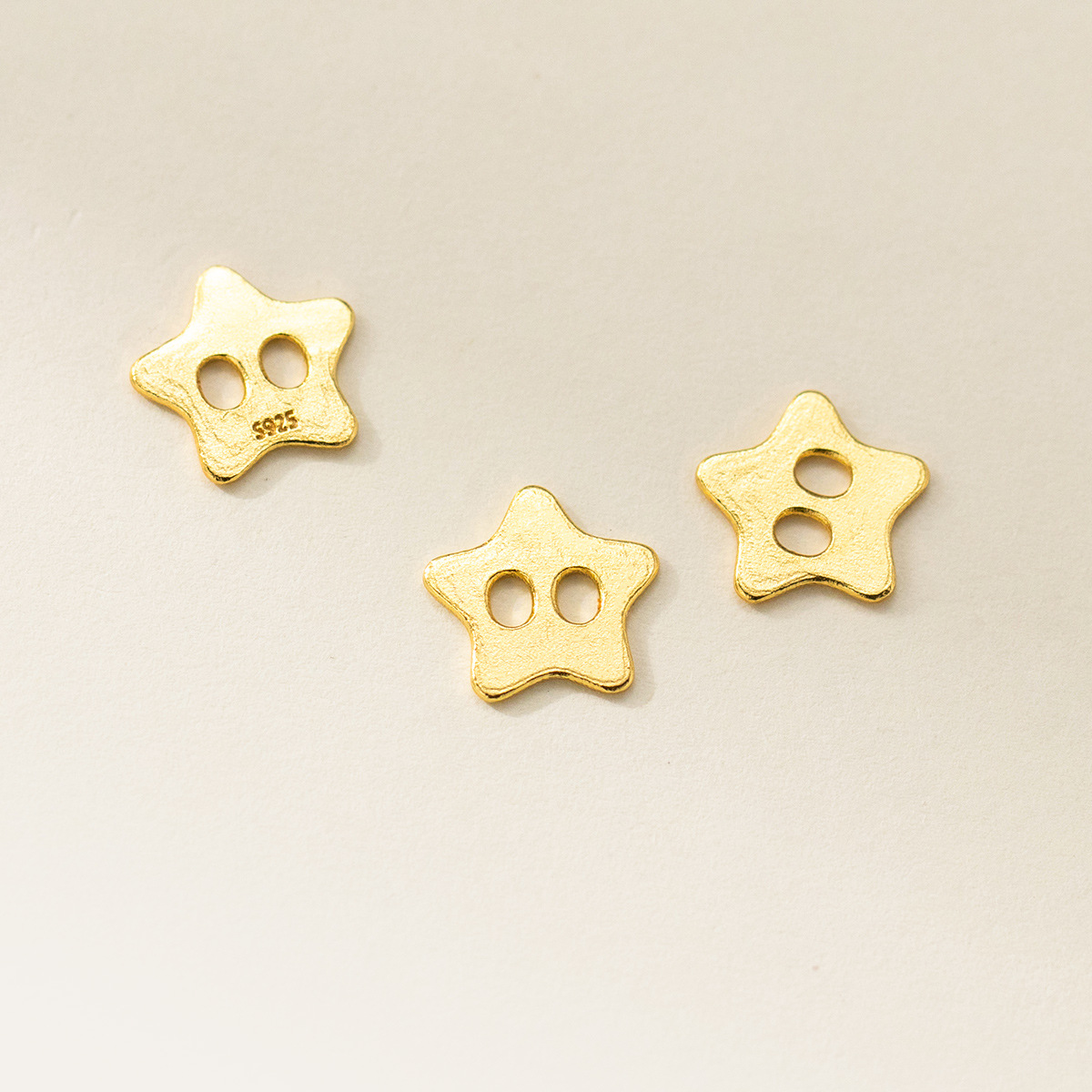 925 Sterling Silver Cute 2-Hol - Jewelry Making In La reseña y precio