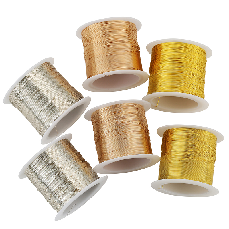 100meters Copper Stainless Ste - Jewelry Making Thread reseña y precio