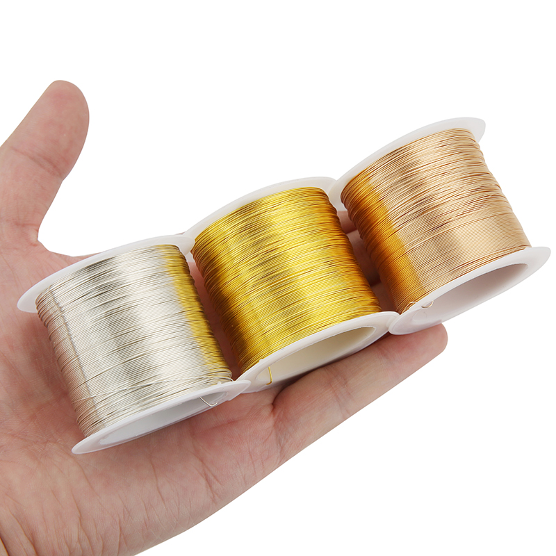 100meters Copper Stainless Ste - Jewelry Making Thread reseña y precio